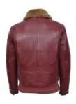mens-cherry-bomber-ginger-fur-collar-leather-jacket