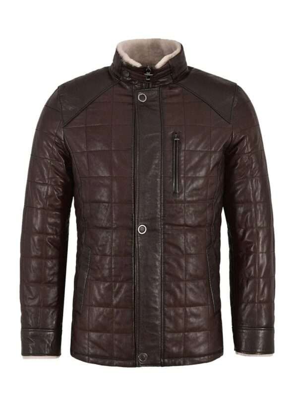 mens-faux-shearling-quilted-brown-bomber-leather-jacket