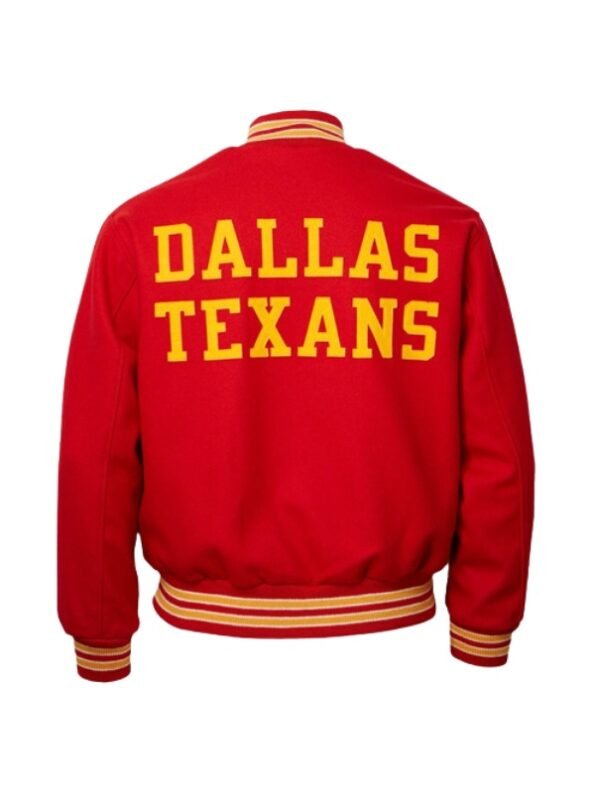 Travis-Kelce-Dallas-Texans-Wool-Jacket-Red